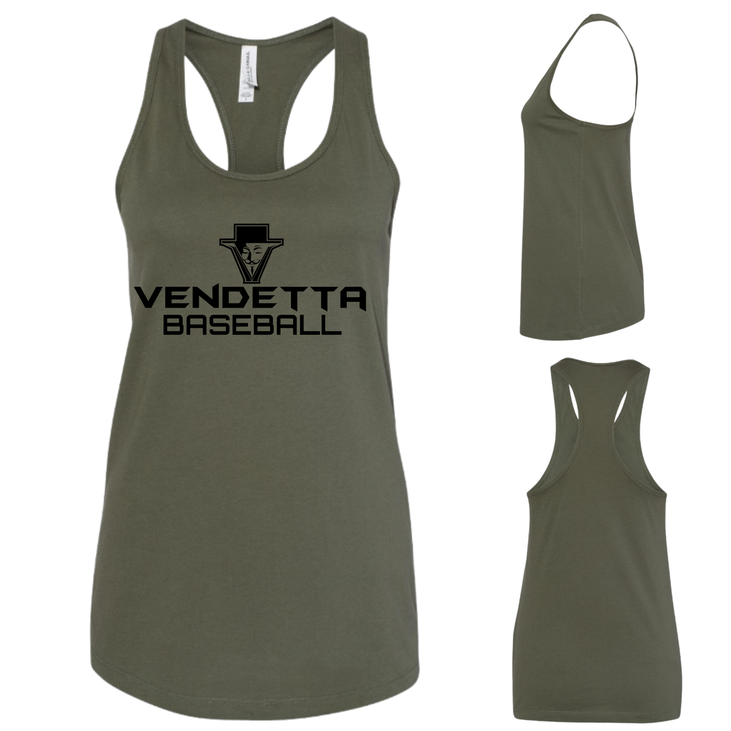 Womens Jersey Racerback Tank- BC6008