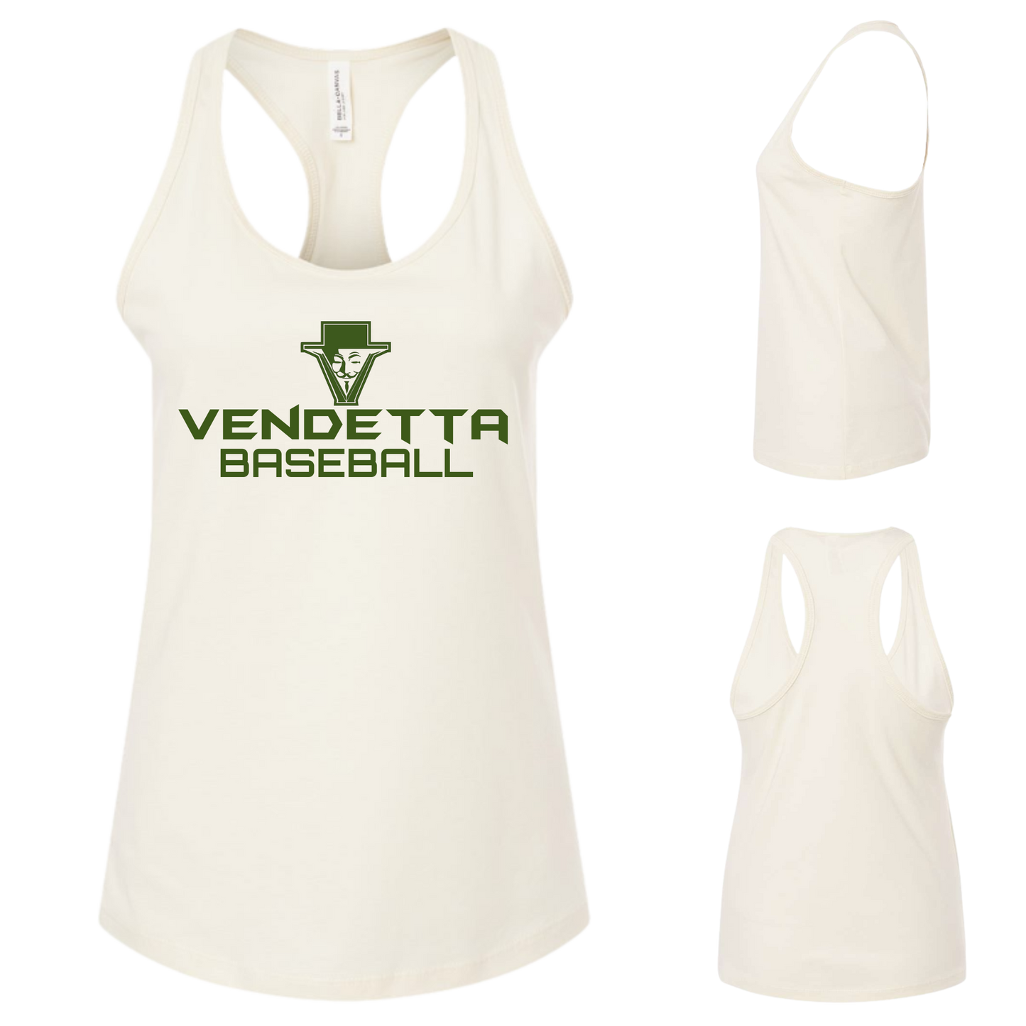Womens Jersey Racerback Tank- BC6008