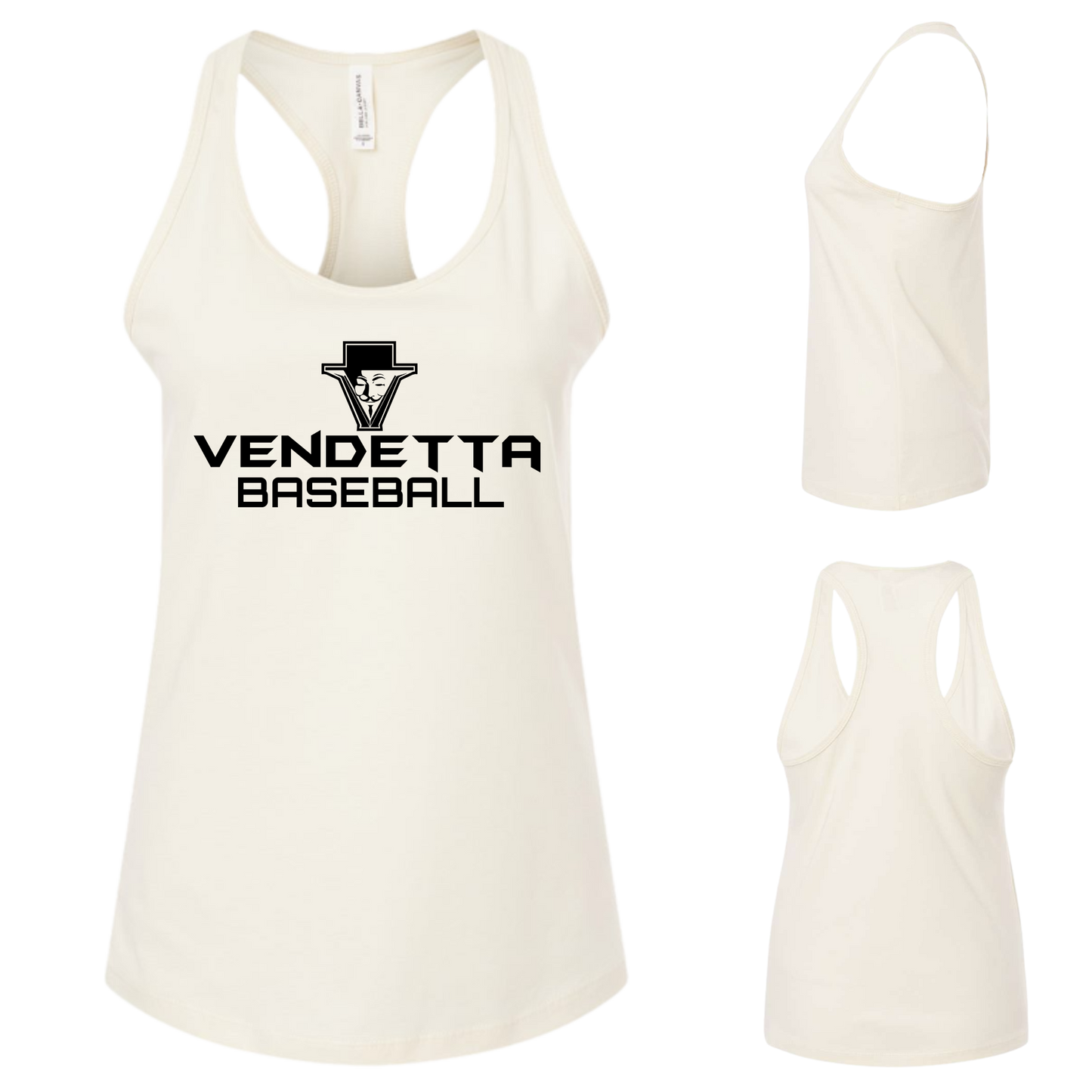 Womens Jersey Racerback Tank- BC6008