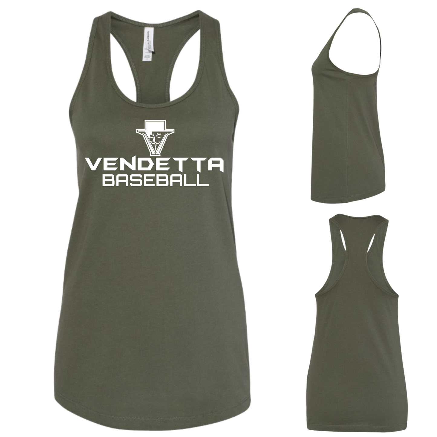 Womens Jersey Racerback Tank- BC6008