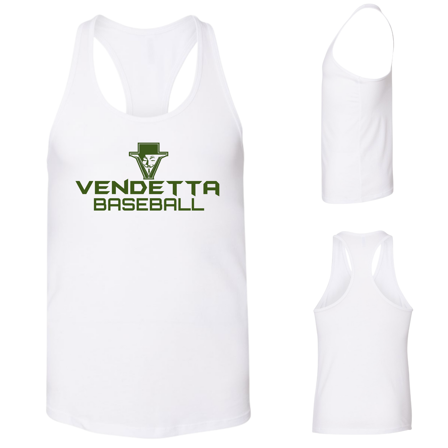 Womens Jersey Racerback Tank- BC6008